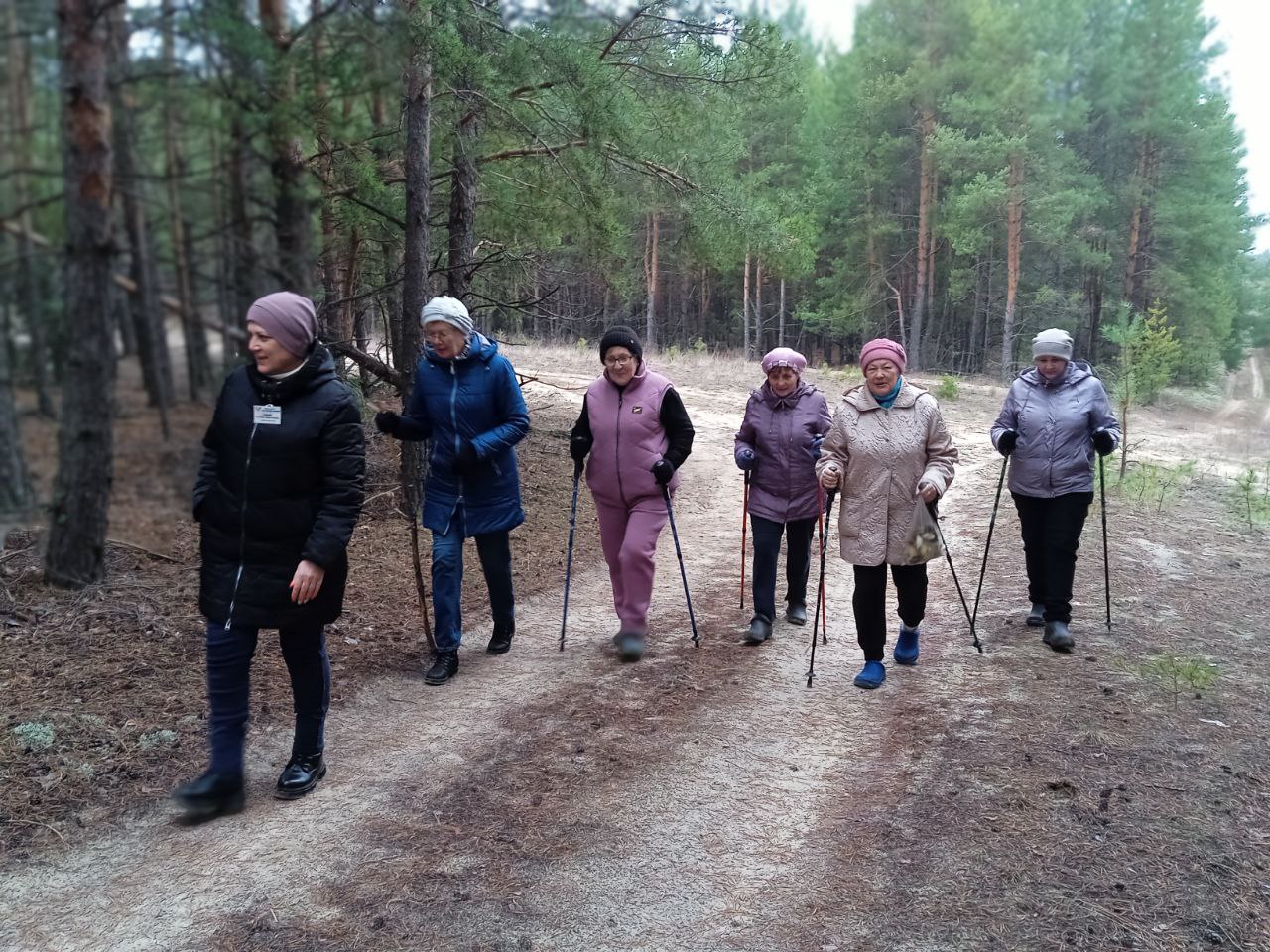 Саратовские бабушки прошли пять километров на одном дыхании